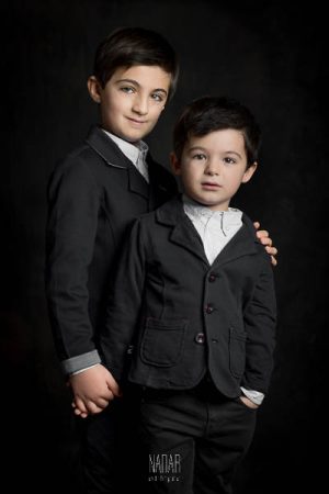 bambini durante servizio fotografico a torino